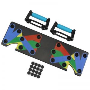 9 in 1 Push Up Rack Board, Supporti Push-up Allenamento in Palestra Muscle Board Attrezzature per Il Fitness a casa