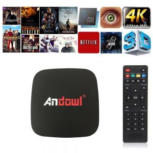 Android tv box lite 4K HDsmart tv wifi internet andowl 16GB 