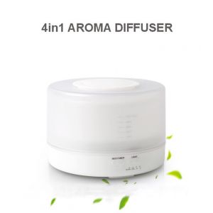 Benice Diffusore Umidificatore 500Ml Aromi Aromaterapia Profumo Aria Led Silenzioso