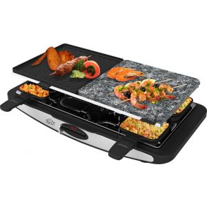 Bistecchiera 2 in 1 Dcg Grill RG2779 per Raclette in Pietra 