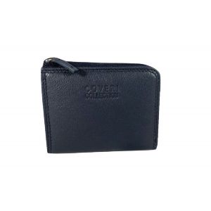 Portamonete Uomo In Vera Pelle Enrico Coveri - Coveri Collection 304-265-ST-Blue