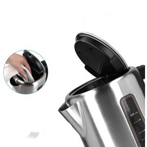  bollitore in acciaio con filtro anticalcare potenza 2200w