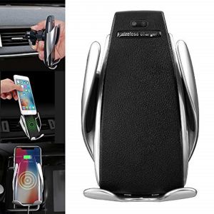 Supporto telefono e caricabatterie per auto wireless qi ultrarapido con supporto fastgenius