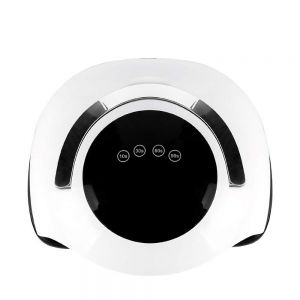 Lampada Uv a Led per unghie con touch screen 4 Impostazione timer Sensore a infrarossi automatico 120 W Luce per smalto gel ad asciugatura rapida