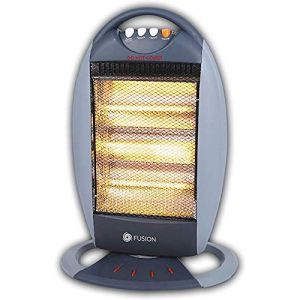Stufa  elettrica alogena 1200w 3  Elementi radiatore stufetta per casa e Ufficio