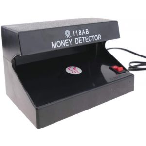 Rilevatore di Banconote False per scrivania con 1 Tubo UV di 4W
