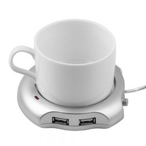 Scaldino Elettrico USB per Cioccolata Scaldino Riscaldato Scaldatazze Tè Riscaldatore per Caffè