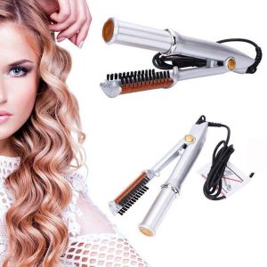 Rivoluzionaria Piastra con Tecnologia a Micro-Oscillazione Sistema Di Rotazione Che Modella Ottimamente La Ciocca Rivestimento In Ceramica Regolazione Della Temperatura 3 Livelli