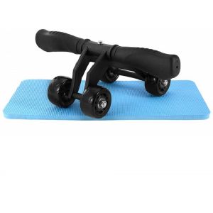 AB Wheel Roller Addominali Fitness Palestra Esercizi 5 in 1