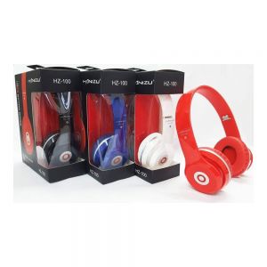 Cuffie dinamiche pieghevoli ascolto Musica Jack 3 5mm Hanizu Extra Bass Hz-100