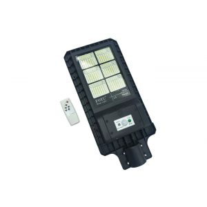 Faro led lampione stradale 180W pannello solare luce fredda telecomando FO99180