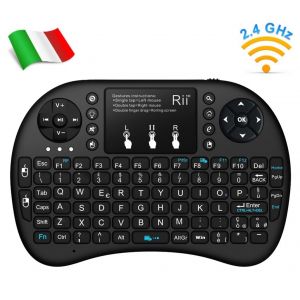 Mini tastiera per Smart TV, Mini PC, HTPC, Console, Computer - Mini Keyboard backlit
