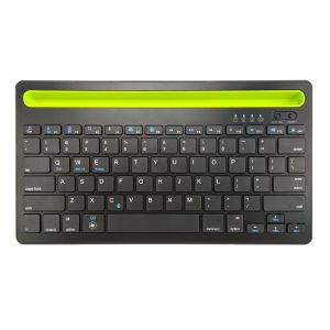Tastiera Bluetooth wireless, tastiera ricaricabile ultrasottile, tastiera universale portatile da 2,4 GHz con batteria agli ioni di litio da 180 mA / 3,7 V per iOS? IPhone, Ipad, Android, Windows