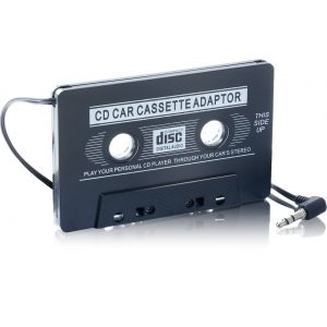 Adattatore Stereo Cassette Auto Audio Jack Stereo Autoradio Mp3 Mp4 Ipod Cd Universale
