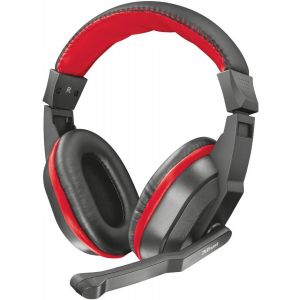 Trust Ziva Cuffie Over-Ear da Gioco con Microfono a Scomparsa Nero
