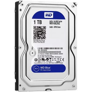 WD WD10EZRZ Blu Hard Disk Desktop da 1 TB, 5400 RPM, SATA 6 GB/s, 64 MB Cache, 3.5 "