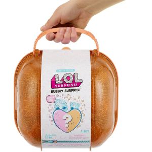 Giochi Preziosi - LOL Bubbly Surprise con Cucciolo e Bambola in Versione Limitata, Età Minima 3 anni Arancione