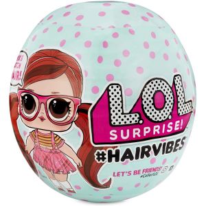 L.O.L. Surprise! Bambole da Collezione per Bambine - Con 15 Sorprese e Pezzi di Capelli da Abbinare - Bambole #Hairvibes