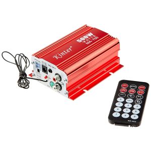 Kinter MA700 2 canali 12V DC USB FM Audio Speaker Amplificatore Stereo Auto