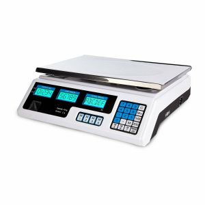 Bilancia Elettronica Digitale Professionale Piatto Acciaio Max 40 Kg 2gr Inox