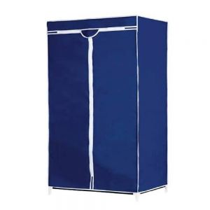 Armadio Guardaroba in Tessuto misura 160x75x50 cm Armadio in TNT con cerniera