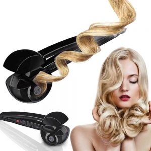 Piastra per Capelli Automatica in Ceramica Arricciacapelli Mossi Boccoli e Ricci