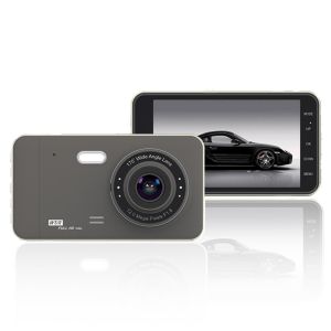 Videocamera Dashcam per auto, videoregistratore full HD 1080P con obiettivo grandangolare 170 °, sensore G, WDR, rilevamento del movimento 4 pollici