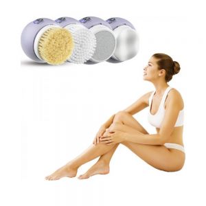 Bb brush 4 in 1 spazzola esfoliante a batterie viso corpo ringiovanente 