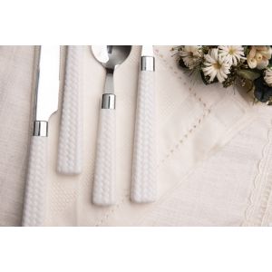 Bavaria Servizio Posate 24pz Acciaio Inox 18/10 Corredo Sposa Regalo Donna