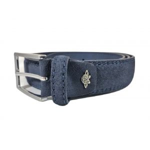 Idea regalo-box cintura uomo in pelle el charro / c0569-17u35-blue
