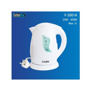 Bollitore D'Acqua Elettrico 1L 850W In Plastica Scalda Acqua Extrastar
