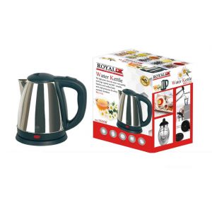 Bollitore per Acqua Royal – 2L Max 2000 Watt – Acciaio Inossidabile Water Kettle WKA-2.0L