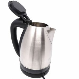 Bollitore elettrico Scalda acqua 2L 1800 W acciaio inox Tè Tisane Girevole 360°