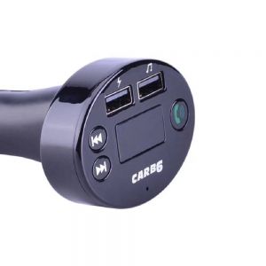 CarB6 trasmettitore FM Kit caricabatteria per auto Bluetooth,  AUX, Mini MP3 