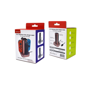 Caricatore joy controller nintendo switch stazione 4in1 dock stazione ricarica