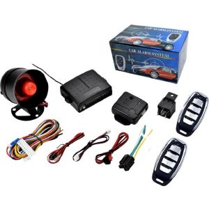 Kit Antifurto Allarme Auto Furgone Camper Universale Sirena
