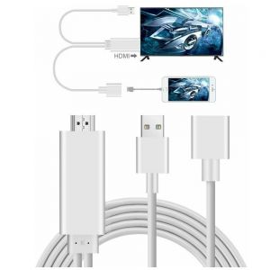 Cavo Adattatore HDMI Video USB HDTV Per Iphone 5 5s 6 6s 7 7s 8 X Apple Ipad