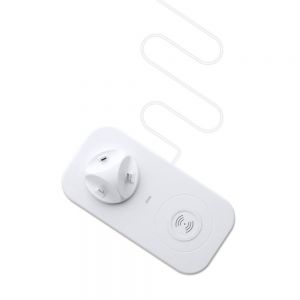 Caricabatterie iOS, MicroUSB, Type-C + caricabatterie wireless per smartphones