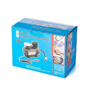  Mini compressore d'aria portatile per auto 250PSI 12Volt con manometro