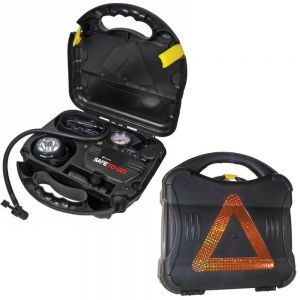 Compressore ad aria 12v 260 psi con manometro integrato a valigetta 99-165