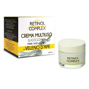 3pz retinol complex dermacos crema antirughe viso giorno veleno d'ape ultra lift 200 ml
