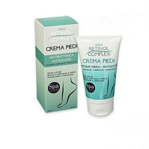 2 pz retinol complex crema crema piedi gambe antibatterico antiodore rinfrescante 150 ml