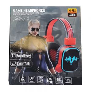 Cuffie gaming con microfono e luci RGB