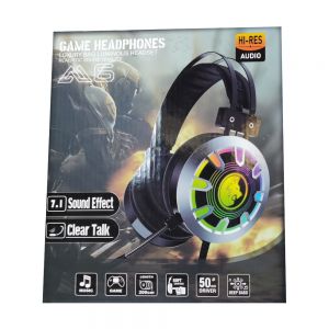 Cuffie gaming con microfono integrato e luci RGB