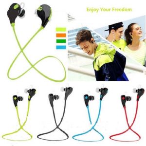 Cuffie Sport Stereo Audio Auricolari Bluetooth Per Smartphone Iphone Samsung