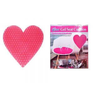 Cuscino Gel Per Sedia Sedile Cuore Comfort Sostegno Seduta Corretta Ufficio 