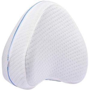 Leg Pillow Cuscino per supporto gambe ginocchia memory foam allevia pressione nervosa