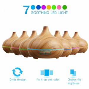 Diffusore profumo aromi umidificatore cromoterapia ultrasuoni 7 colori led 235