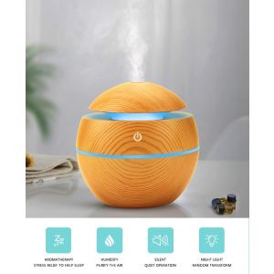 Diffusore mini aromaterapia a ultrasuoni per oli essenziali umidificatore ambiente usb 