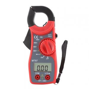 Pinza amperometrica digitale lcd MT87 multimetro voltometro amperometro portatile multifunzione tester